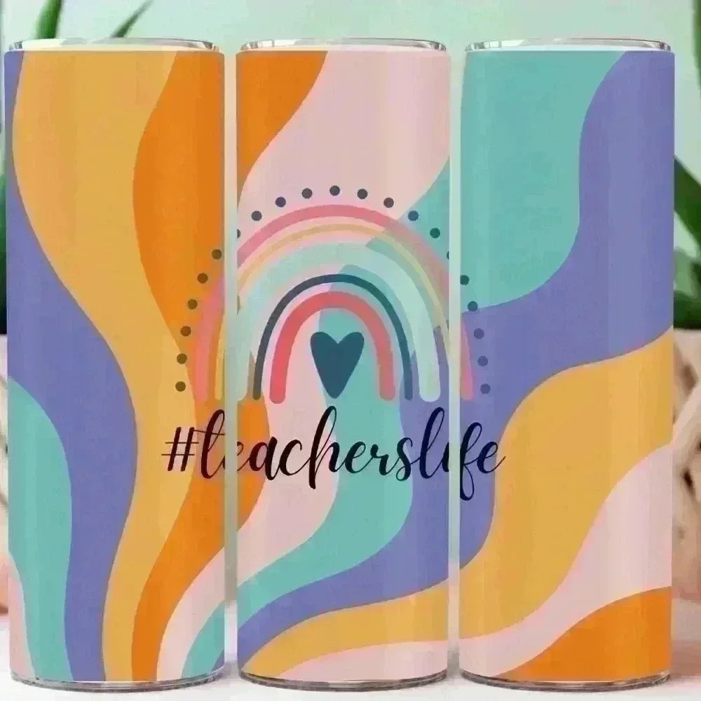 #Teacherslife 20oz tumbler - Picture 2 of 6